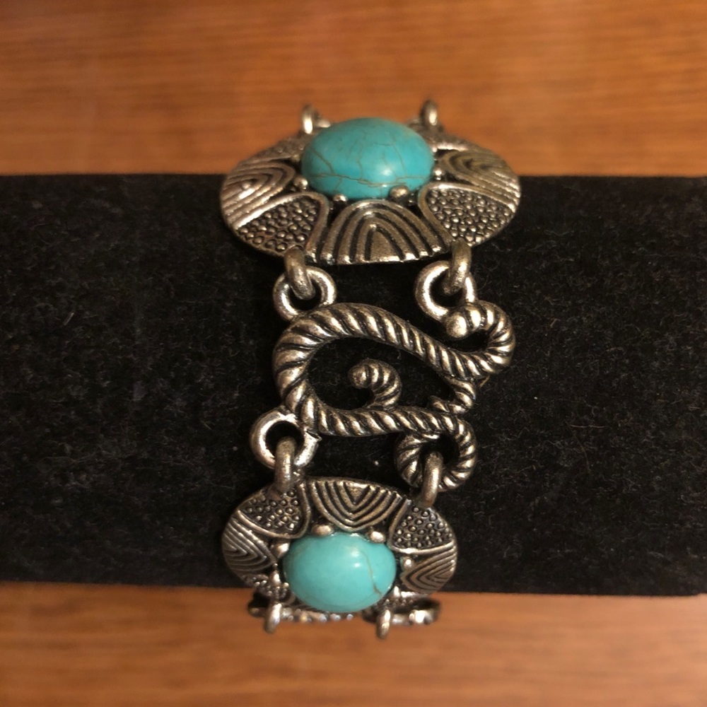 Faux Turquoise Bracelet